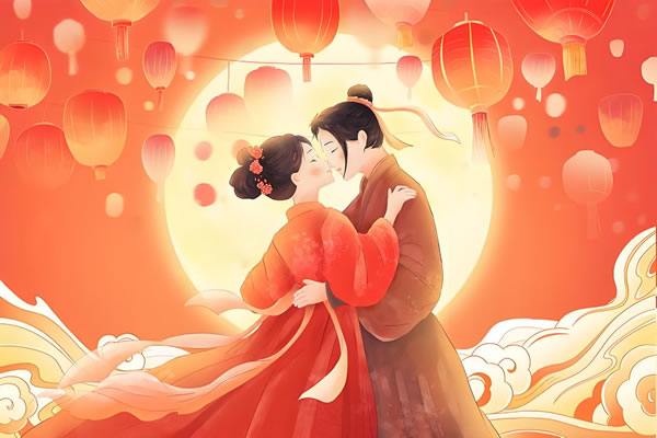 生肖情侣配对装饰图片